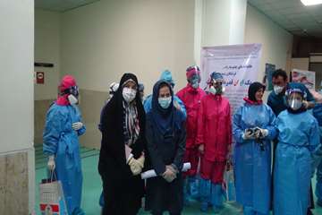 پویش حمایت از کودکان اعضای کادر درمانی - بیمارستان سینا